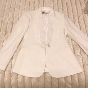 White Zara Blazer